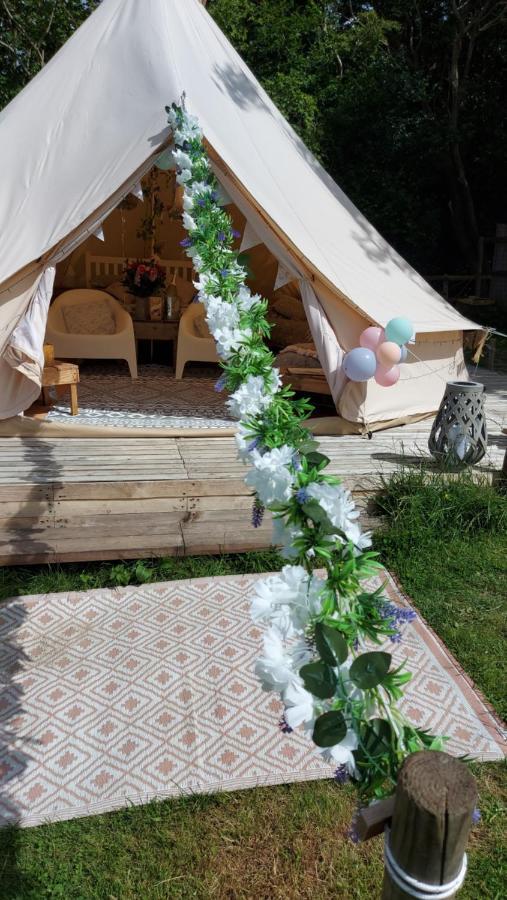 Hopgarden Glamping - Luxury 6M Bell Tent Wadhurst Экстерьер фото